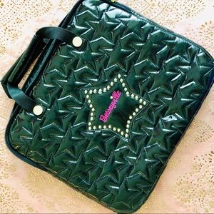 Betsy Johnson quilted computer/laptop bag